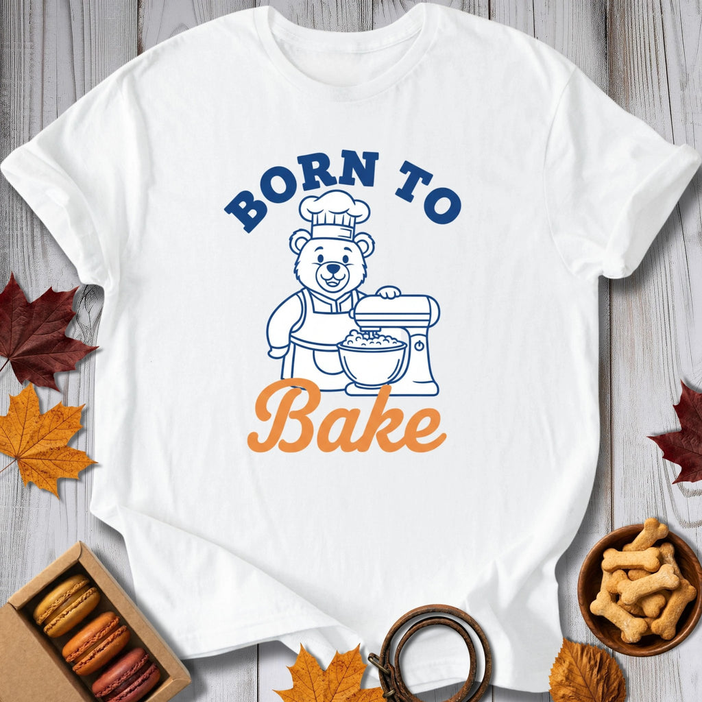 Born To Bake Tee - Pawtisserie - variant