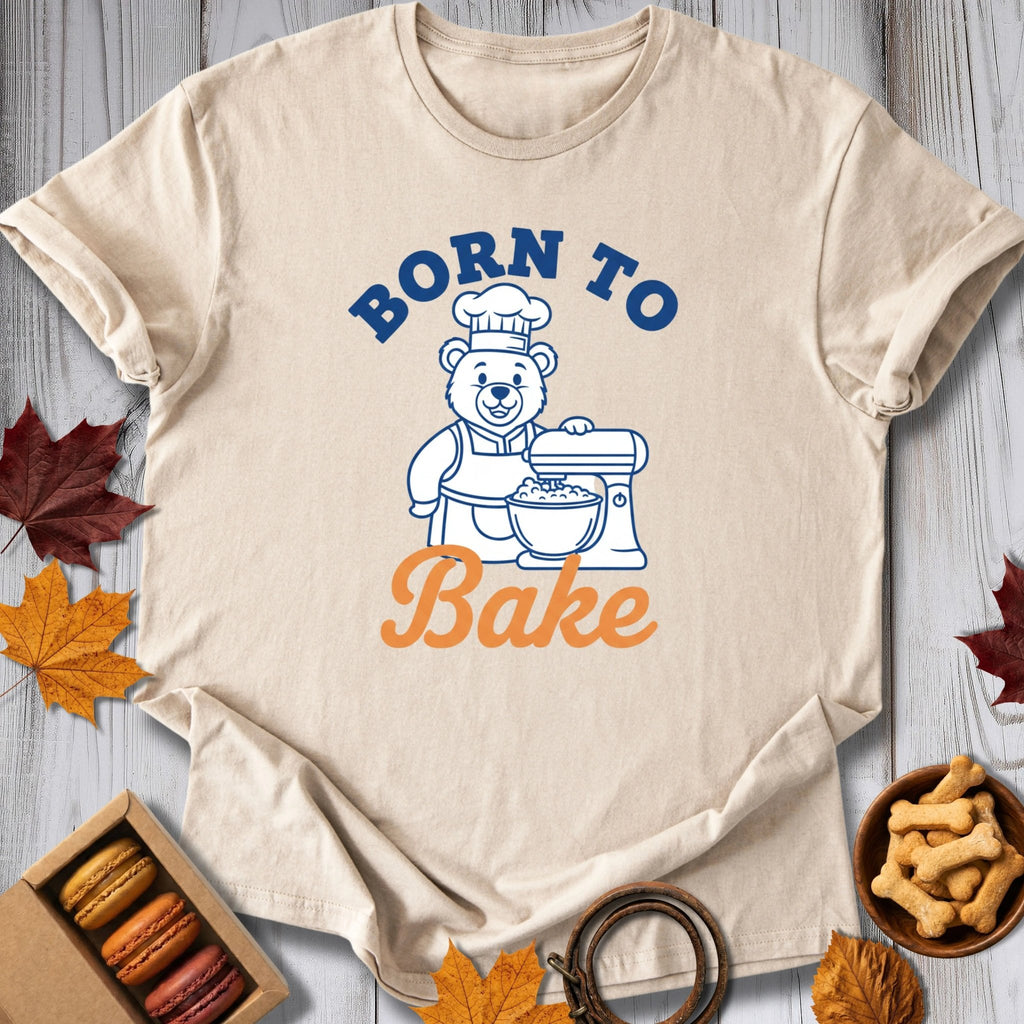 Born To Bake Tee - Pawtisserie - variant