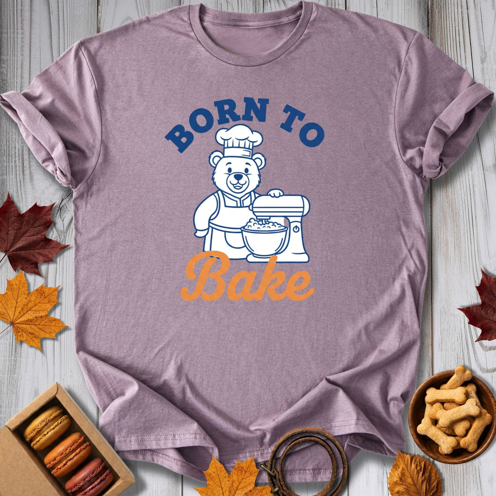 Born To Bake Tee - Pawtisserie - variant