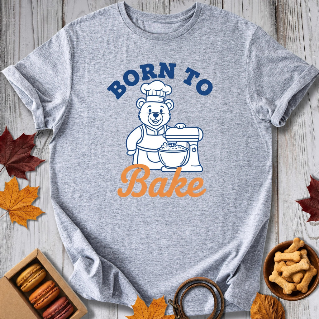 Born To Bake Tee - Pawtisserie - variant