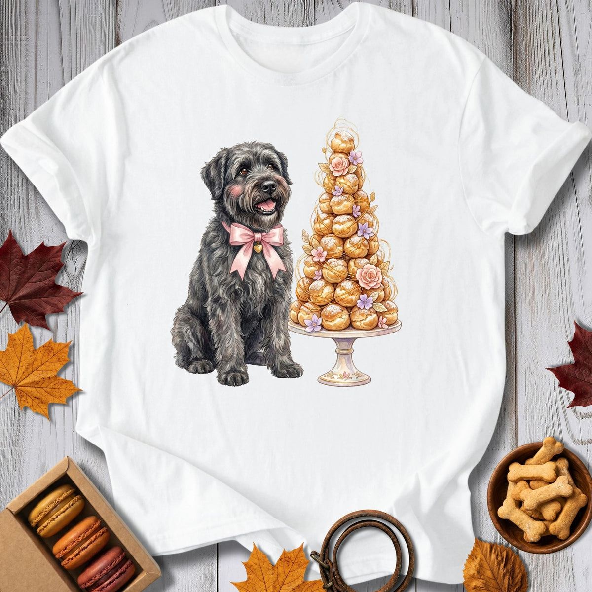 Croquembouche Dog Tee - Pawtisserie - variant