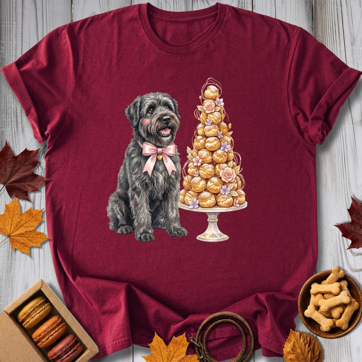 Croquembouche Dog Tee - Pawtisserie - variant
