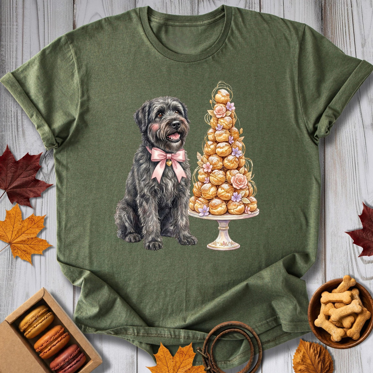 Croquembouche Dog Tee - Pawtisserie - variant
