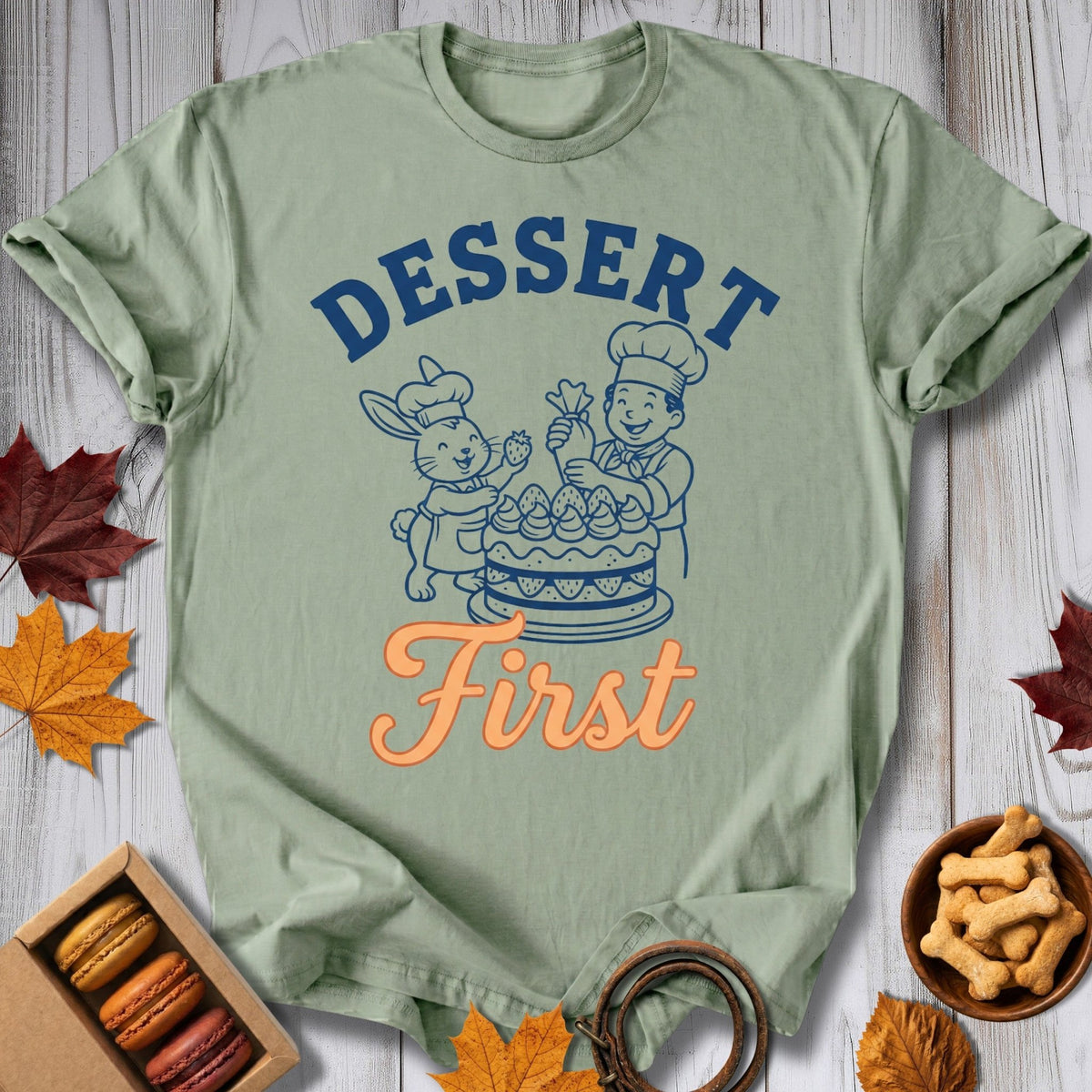 Dessert First Tee - Pawtisserie - variant
