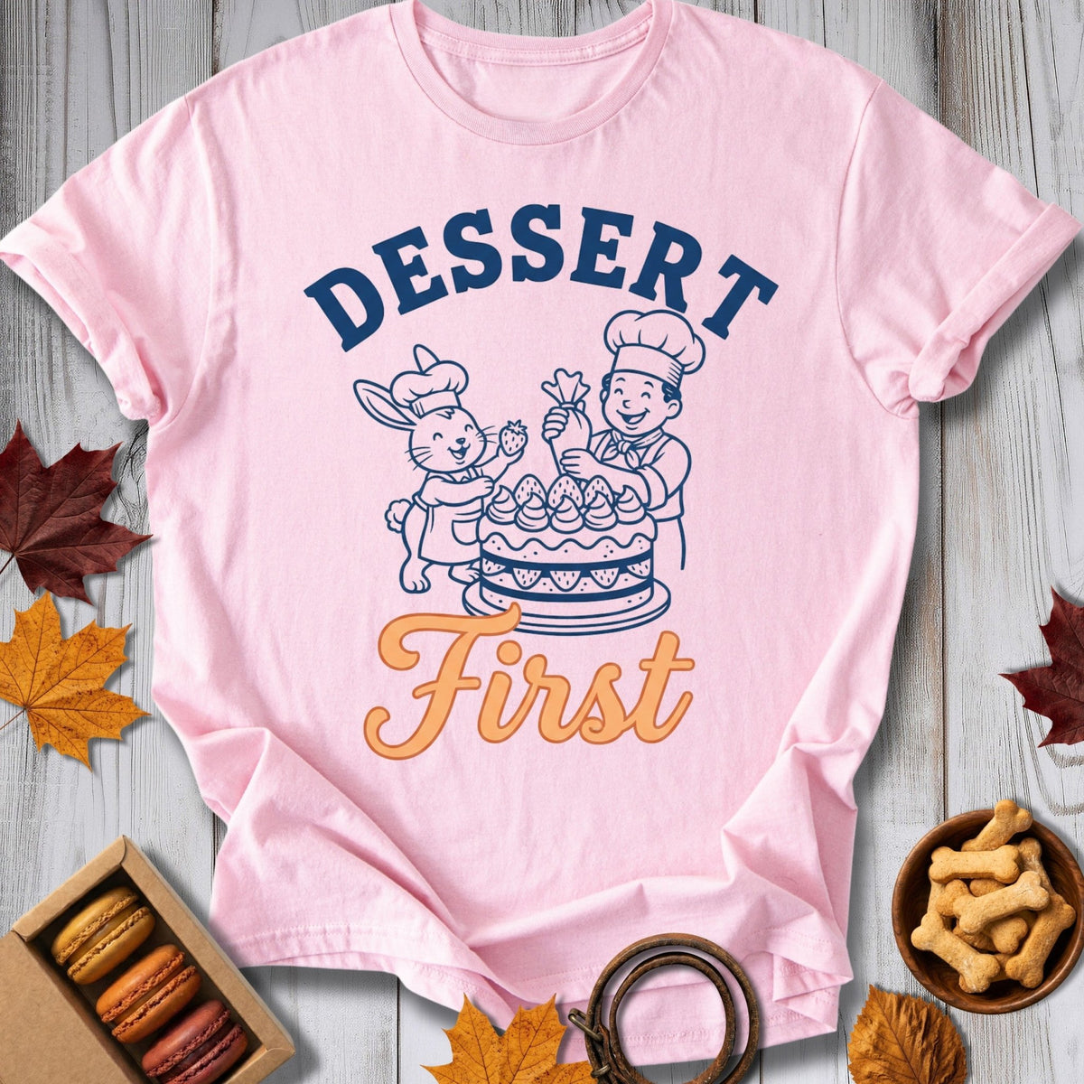 Dessert First Tee - Pawtisserie - variant