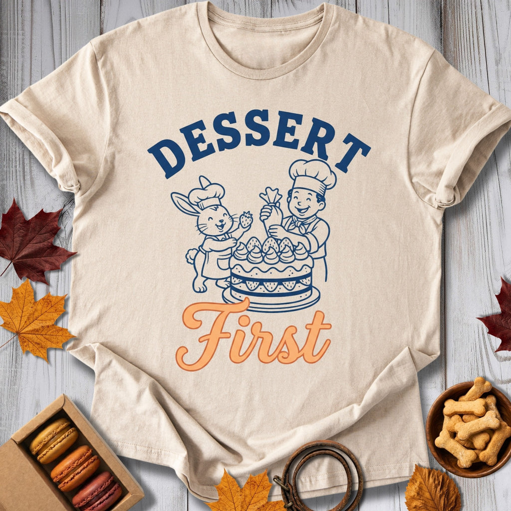 Dessert First Tee - Pawtisserie - variant