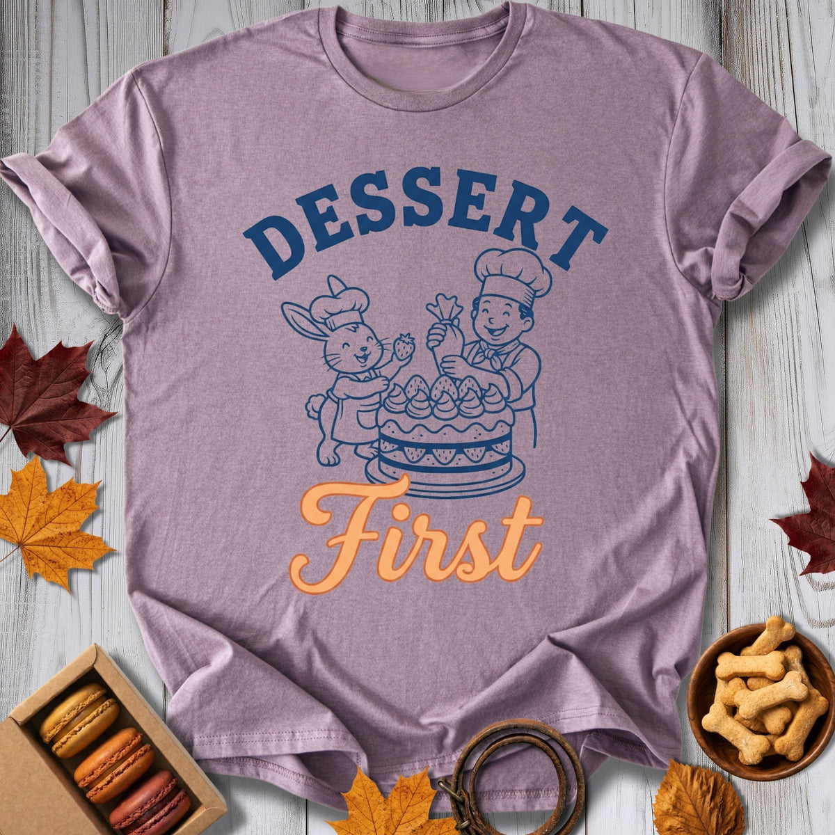 Dessert First Tee - Pawtisserie - variant