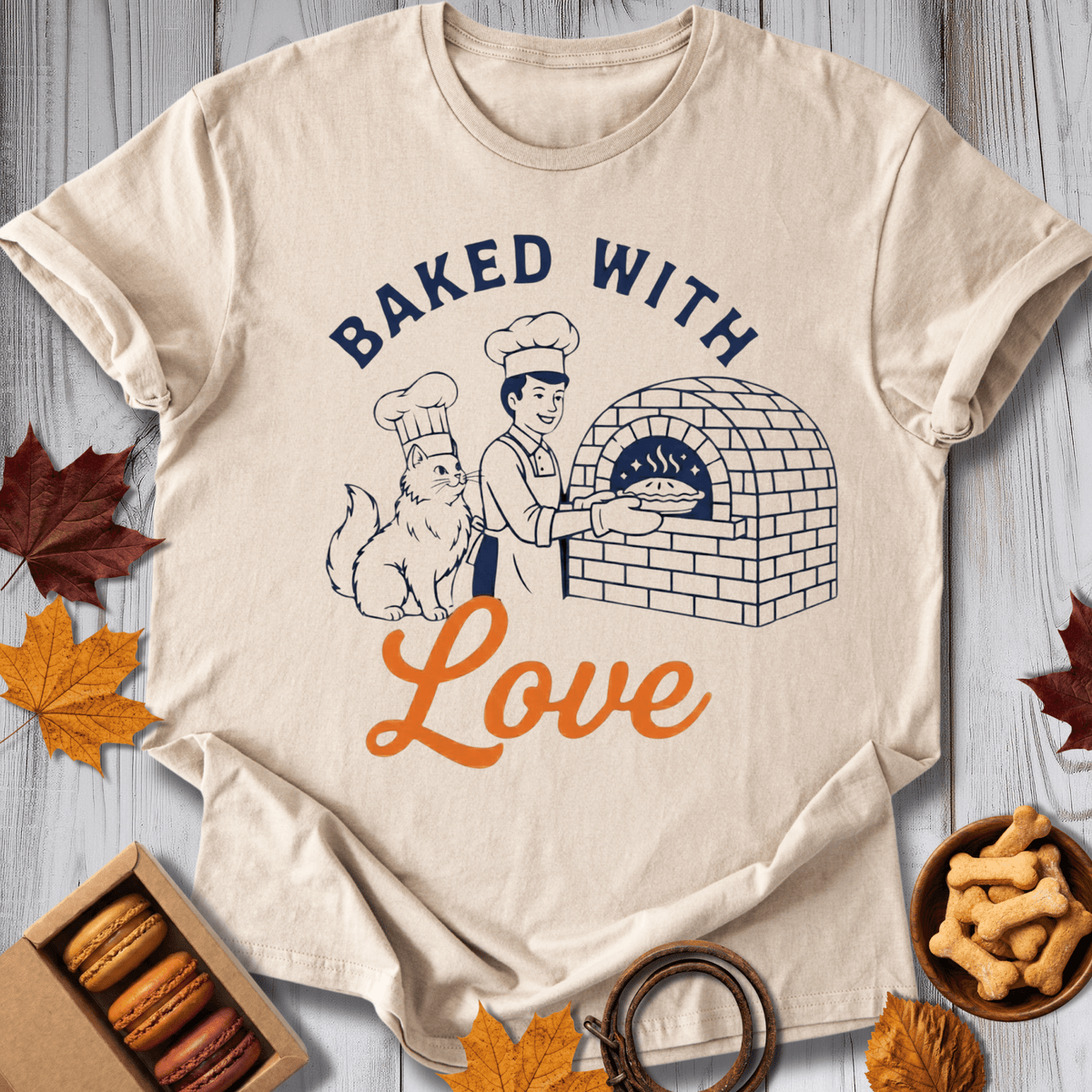 Baked With Love Tee - Pawtisserie - variant