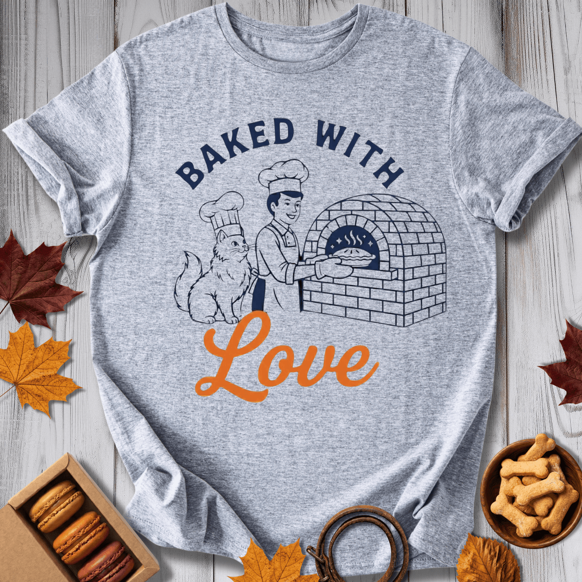 Baked With Love Tee - Pawtisserie - variant