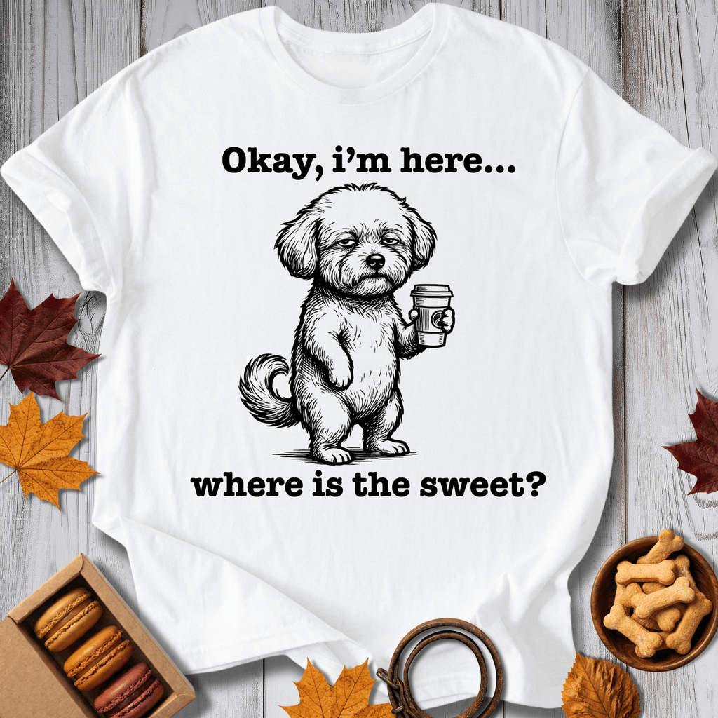 Okay I'm Here Tee - Pawtisserie - variant