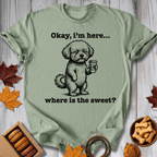 Okay I'm Here Tee - Pawtisserie - variant