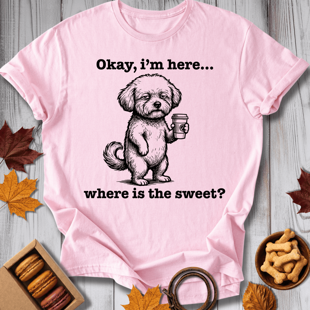 Okay I'm Here Tee - Pawtisserie - variant