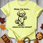 Okay I'm Here Tee - Pawtisserie - variant