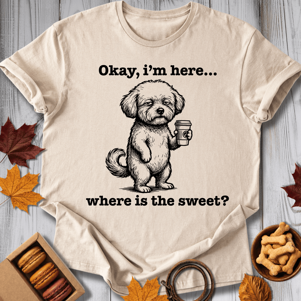 Okay I'm Here Tee - Pawtisserie - variant