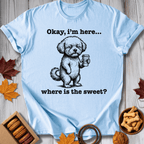 Okay I'm Here Tee - Pawtisserie - variant