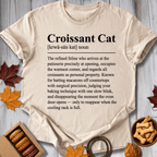 Croissant Cat Tee - Pawtisserie - variant