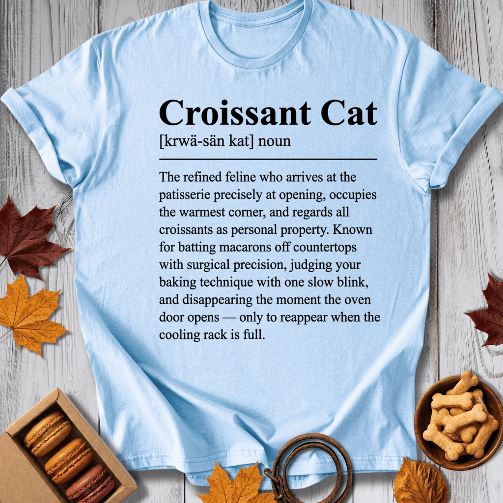 Croissant Cat Tee - Pawtisserie - variant