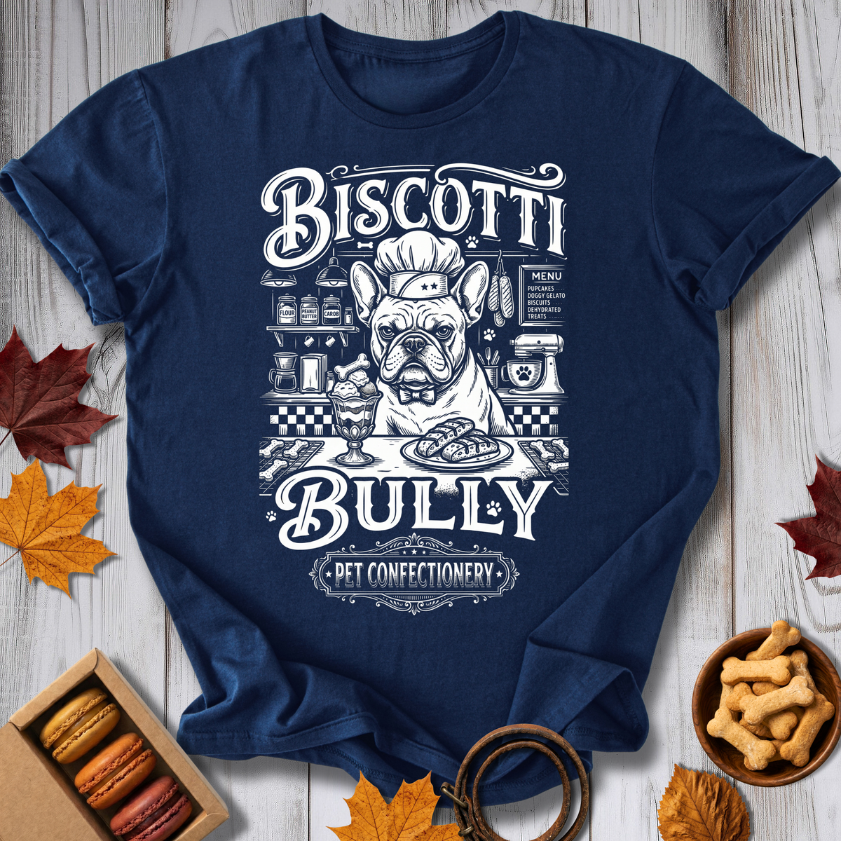 French Bulldog Biscotti Tee