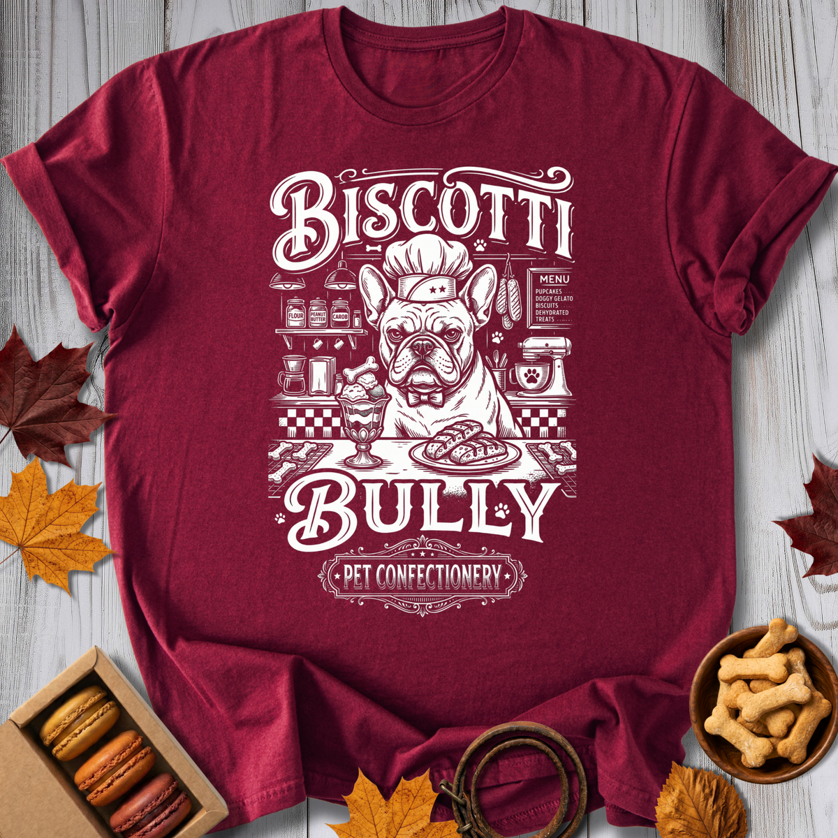 French Bulldog Biscotti Tee