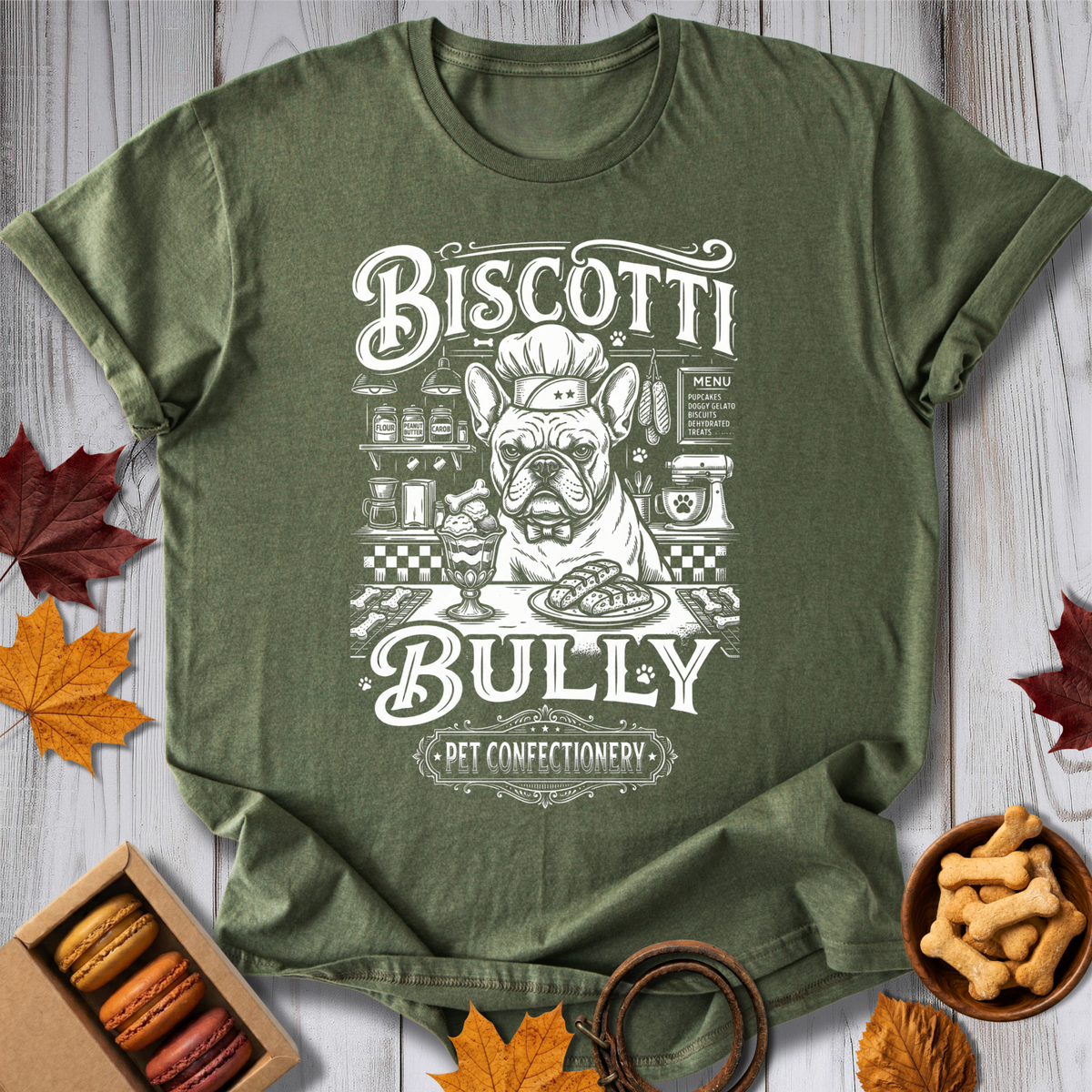 French Bulldog Biscotti Tee